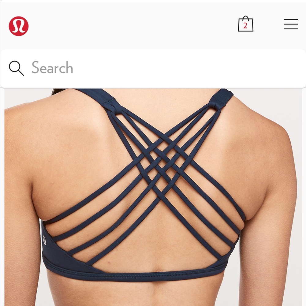 Lululemon sports bra